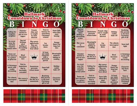 printable hallmark christmas  bingo  mama loves
