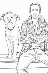 Gosling Ryan Coloring Book Pages Hey Girl Choose Board sketch template