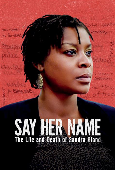 key art and clip to hbo s say her name the life and death of sandra