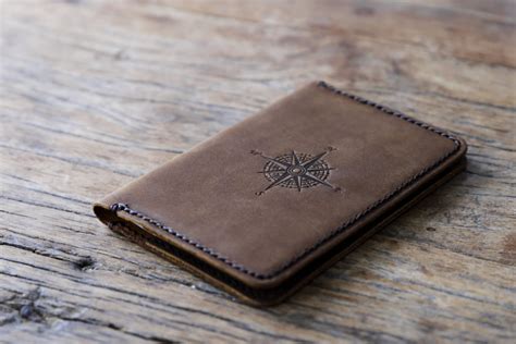 personalized leather passport cover handmade  shipping