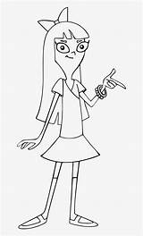 Ferb Phineas Coloring Pngkit sketch template