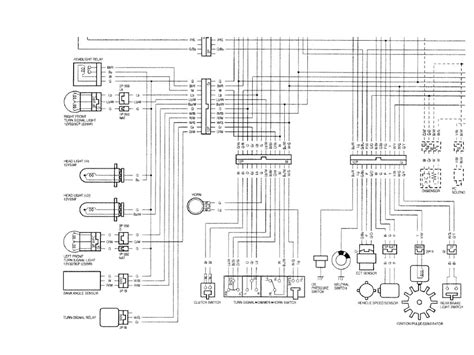 honda cbr  fi wiring diagram