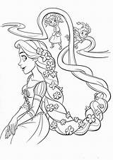 Rapunzel Imagensemoldes sketch template