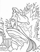 Coloring Princess Para Disney Colorear Mermaid Dibujos Sirenas Kids Walt Guardado Desde Dibujar sketch template