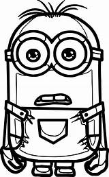 Minion Coloring Stuart Minions Pages Wecoloringpage Colouring Kevin Visit Cars Choose Board Drawing sketch template