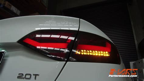 oem  facelift  led dynamic tail lights  audi