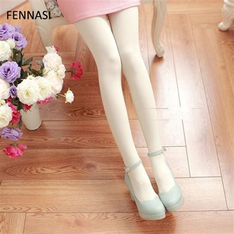 fennasi dance colored tights sticky woman soft nylons lady sexy woman