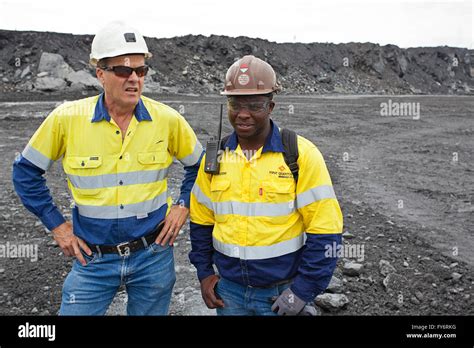 mining engineers   pit   copper  stock photo royalty  image  alamy