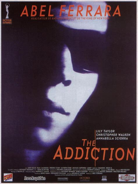 jaquettes dvd et blu ray du film the addiction