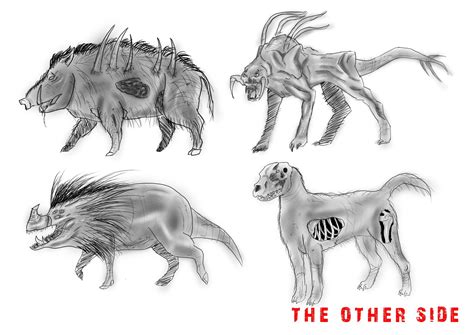 artstation mutated animal concept design