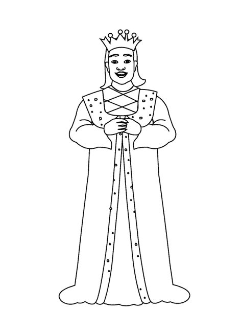 coloring pages king