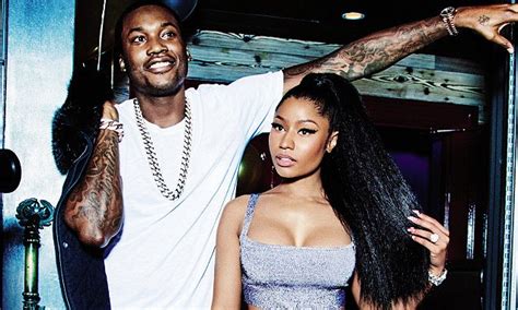 nicki minaj and meek mill weigh in on their feuds and falling in love daily mail online