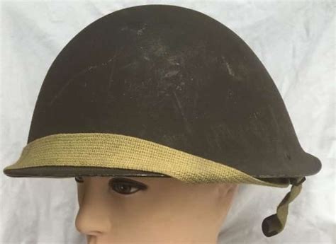 scare  dated british army mk iv turtle helmet