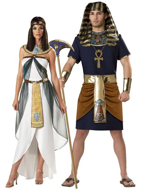 Egyptian Adult Couples Costume In Character Costumes Halloween