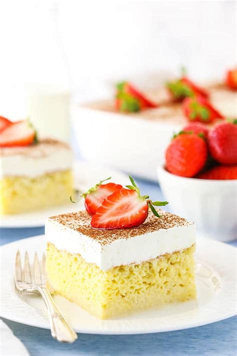 Easy Tres Leches Cake Recipe Life Love And Sugar