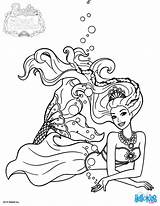 Coloring Pages Barbie Pearl Princess Printable Drawing Lumina Color Print Dreamhouse Princesses Clipart Hellokids Plays Kids Book Mermaid Online sketch template