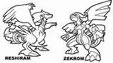 Pokemon Coloring Zekrom Cartoon Bubakids Thousand Regarding Through Web sketch template