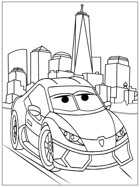 disney cars boost coloring page  printable coloring pages  kids
