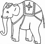 Elephant Coloring Pages Indian Printable Hindu Sheets Getcolorings Color Asian Getdrawings Colorings sketch template