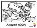 Ducati Motorcycle Pages Coloring Big Super Colouring 1098 Print Boss Superbike Yescoloring Popular sketch template