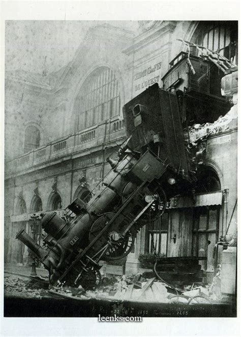 train accident images terrifiantes vieux trains musee dorsay