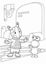 Backyardigans Coloring Pages Fun Posted Am sketch template