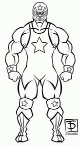 Wwe Coloring Pages Wrestling Printable Mysterio Rey Wrestler Undertaker Games Wrestlers Drawing Kids Colouring Color Smackdown Print Draw Books Getdrawings sketch template