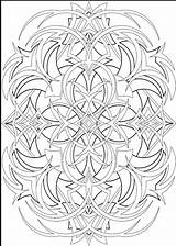 Coloring Pages Abstract Dover Adult Colouring Mandala Adults Creative Book Printable Samples Publications Books Color Tribal Doverpublications Mandalas Haven Appropriate sketch template