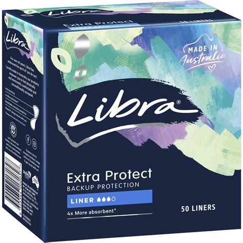 libra panty liners breathable 50 pack woolworths