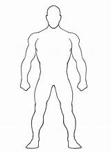 Superhero Template Hero Super Own Body Drawing Male Coloring Templates Superheroes Pages Female Characters Choose Board Sketches Stuff sketch template
