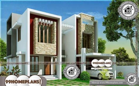 contemporary modern house  small lot house plans  story