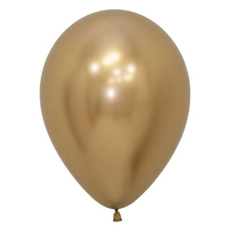 chrome ballonnen cm goud st  wedding party shop
