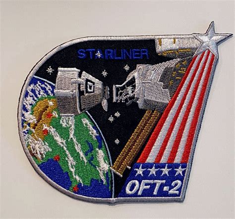 shop nasa mission operations team orbital flight test  mission patch