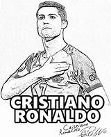 Ronaldo Juventus Cristiano sketch template