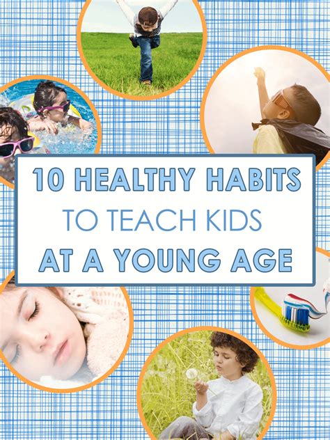 healthy habits  teach kids imagine forest