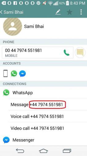 How To Whatsapp An International Number