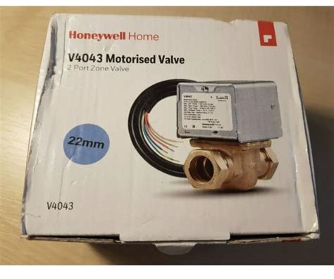 honeywell  motorised zone valve mm  sale  ebay