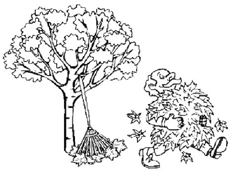 fall tree coloring pages coloring home