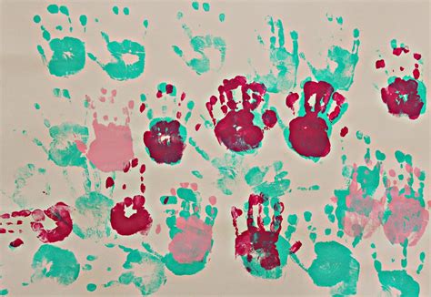 Carolina On My Mind Big Girl Bedroom Handprint Art