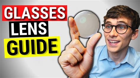 prescription glasses lens guide lens types and materials