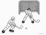 Hockey Coloring Pages Printable Kids Ice Sports Cool2bkids Print Sheets Playing Choose Board Children sketch template