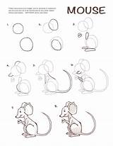 Mouse Draw Printables Olson Julie Pony Penguin Puppy sketch template