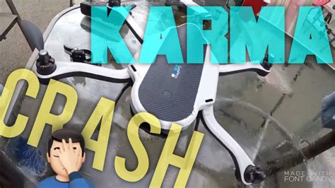 gopro karma drone crash youtube