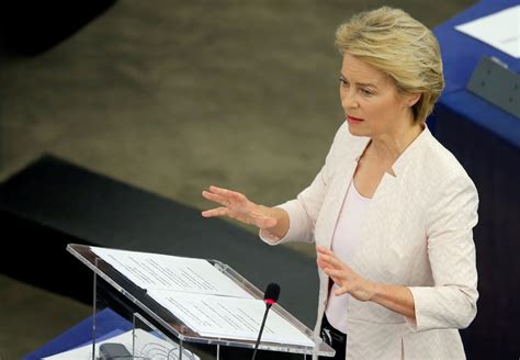 Ursula Von Der Leyen Elected To Lead European Commission