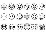 Emojis Draw Emoji Drawing Faces Step Coloring Pages Paper Eyes sketch template
