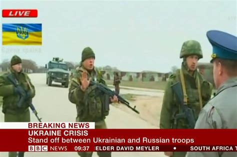 ukraine in crisis russia fire first warning shots as ukrainian troops