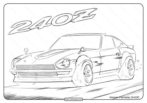 nissan sx sheet coloring pages
