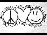 Peace Happiness Quotes Coloring Pages Sign Wallpaper Adults Drawing Joy Faith Deviantart Mandala Wish Life Wallpapers Kids Well Quotesgram Hope sketch template
