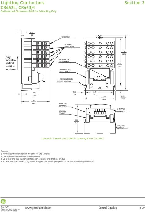 wiring diagram contactor lighting wiring flow schema