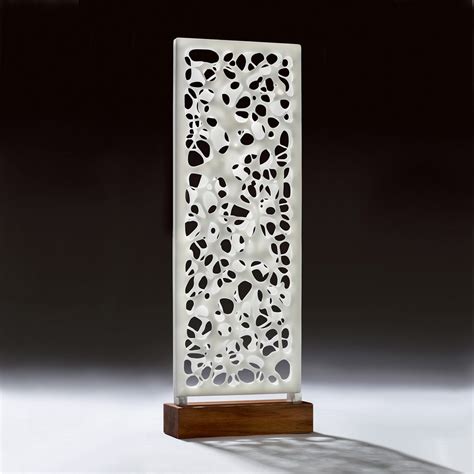 Tall Glass Sculpture I Osseous I By Tracy Nicholls I Boha Glass
